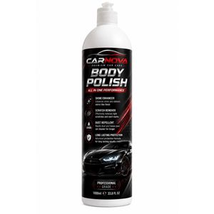 پولیش زبر بدنه خودرو کارنوا مدل body polish وزن 1000 گرم